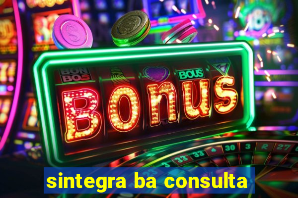 sintegra ba consulta